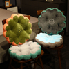 Wholesale Soft Plush Seat Cushions - Flower - Shaped with Animal Embroidery