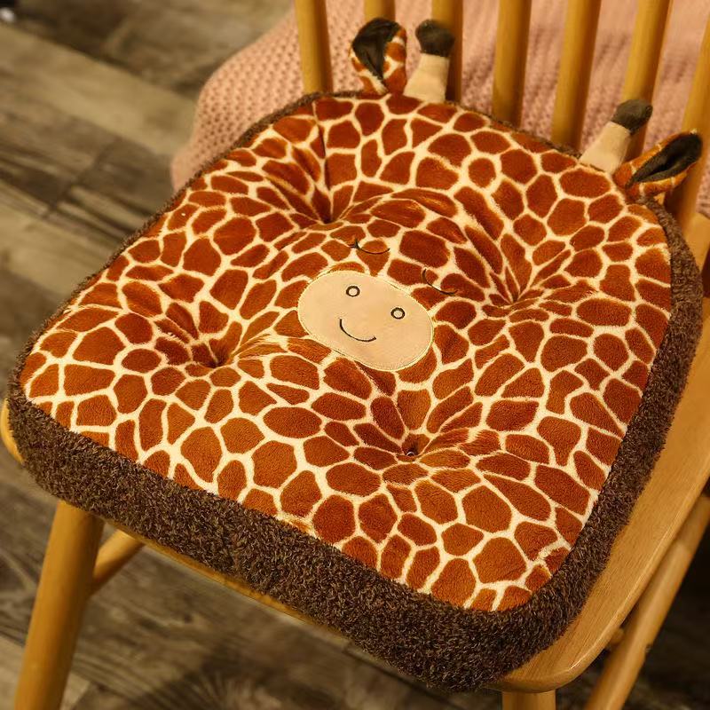 Wholesale Cartoon Animal Plush Seat Cushions -Animal Character Designs