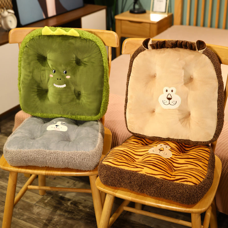 Wholesale Cartoon Animal Plush Seat Cushions -Animal Character Designs