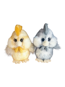 Wholesale Plush Chicken Toys - Big Eye Design, Assorted Colors