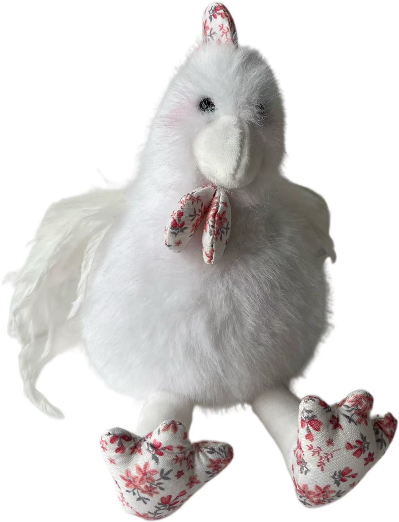 Wholesale Soft Hen Plush Toys - Assorted Patterned Combs And Feet