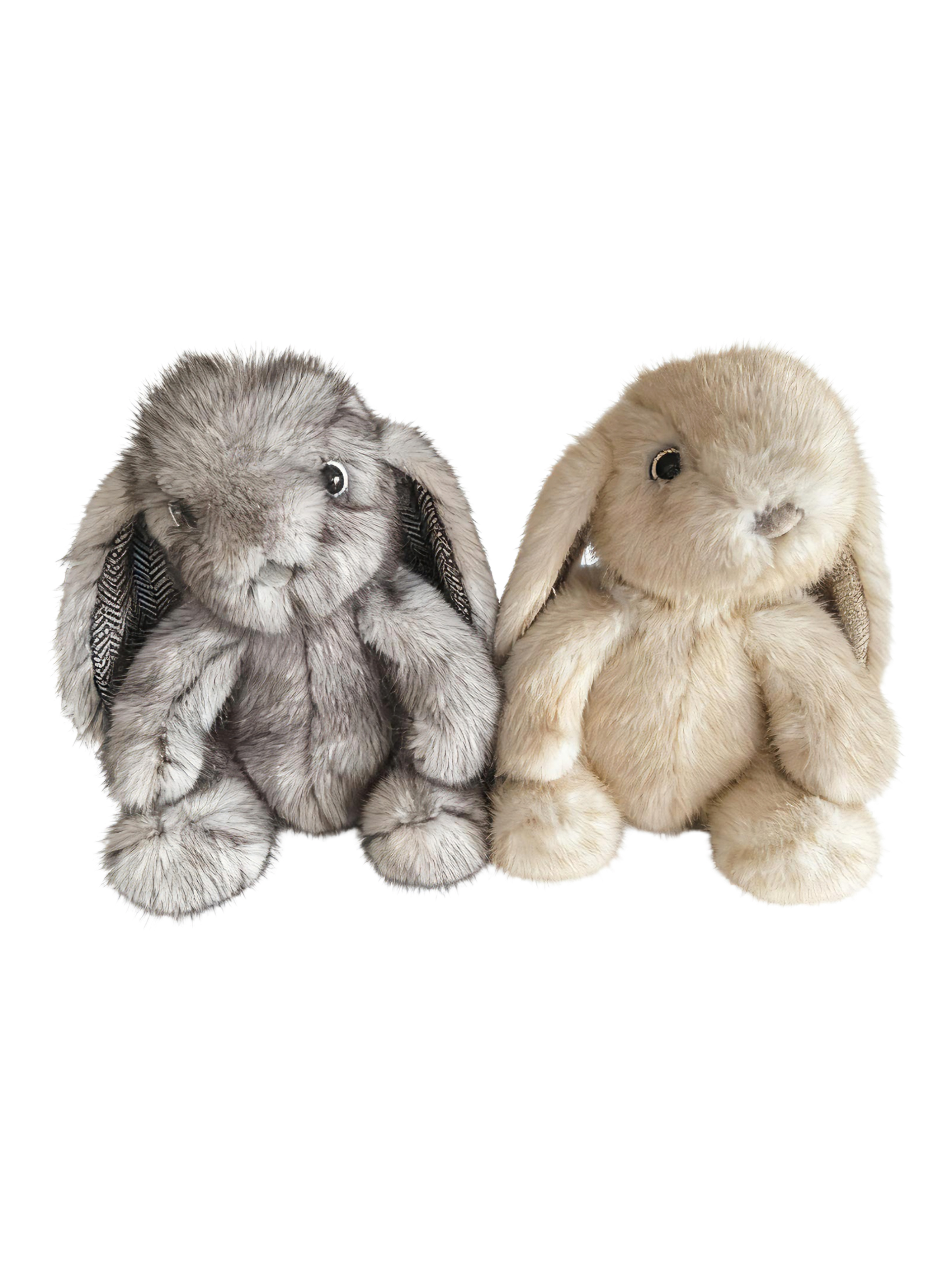 Wholesale Plush Bunny Toys - Assorted Colors & Textured Ears