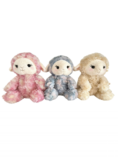Wholesale Soft Lamb Plushies - Pastel Gift Style