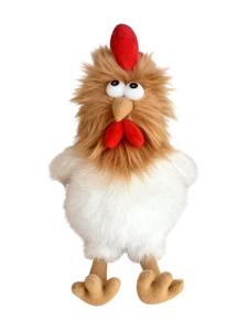 Wholesale Funny Rooster Plush Toy - Big Eye & Spiky Hair Design