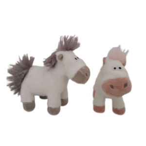 Customized Horse Plush with Braidable Mane