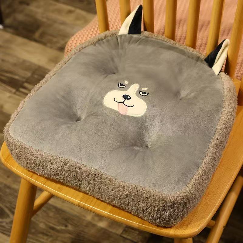Wholesale Cartoon Animal Plush Seat Cushions -Animal Character Designs