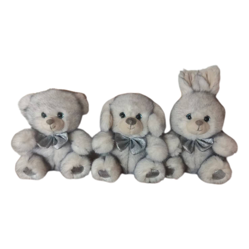 Custom Bow-tie Rabbit & Bear&dog Plush Toys Wholesale