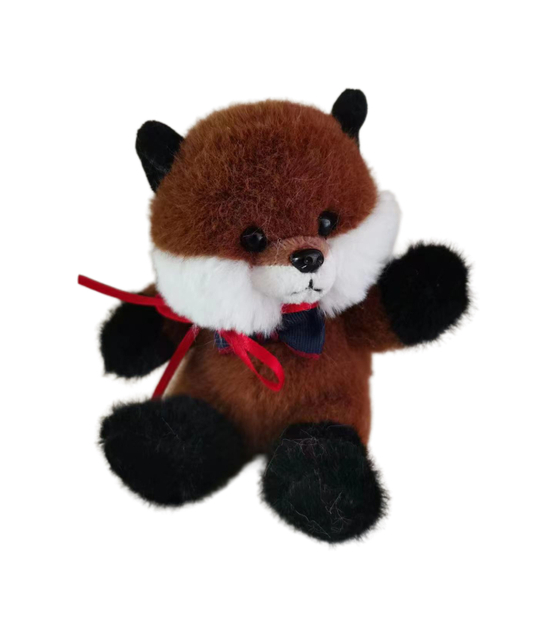 Wholesale Soft Fox Plush Toys with Stylish Bow Tie