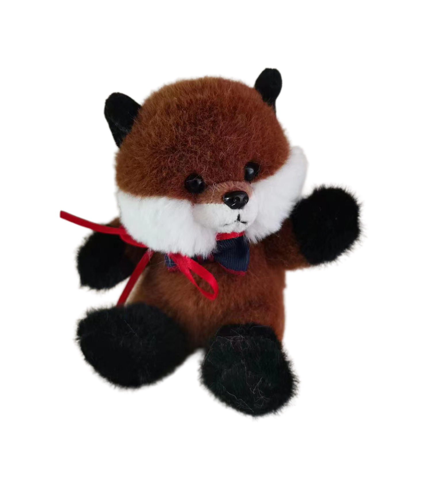 Wholesale Soft Fox Plush Toys with Stylish Bow Tie