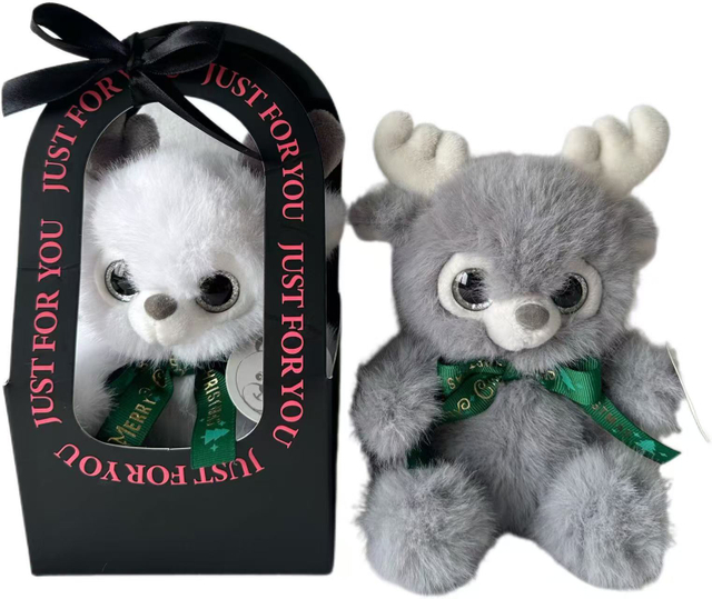 Wholesale Christmas Plush Toys Set - Reindeer
